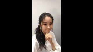 180922 Yizhibo Live Put Your Hands Up If Love Me (Hyomin)