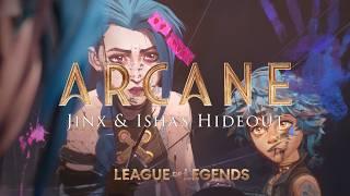 Jinx & Isha’s Hideout Ambience | ARCANE ASMR | Relaxing Zaun Vibes for Studying & Focus