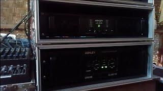 Ashley U9000 Class TD & Ashley La412i 4 channel Class H || Test Power