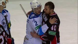 Barys @ Avangard 03/10/2015 Highlights / Авангард - Барыс 3:1 (в серии 4-3)