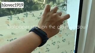 HOUSEHOLD | 1-minute solution : How to remove wallpaper from glass window?