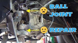 Ford Truck Van Ball Joint Replacement - Start to Finish - **PART 1 of 2**