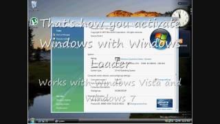 Activate Windows Vista and Windows 7 with Windows Loader