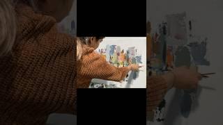My painting process in one minute.