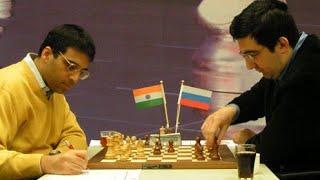 Vladimir Kramnik Vs Viswanathan Anand | Dortmund Sparkassen (2001) #vladimir #anand #chessgame