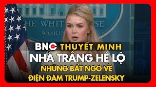 Thuyết minh:Họp báo Nhà Trắng công khai điện đàm Trump-Zelensky,khủng bố bị bắt,Đảng Dân Chủ trả thù