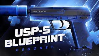 Обзор USP-S | Blueprint (Калька) | CS:GO