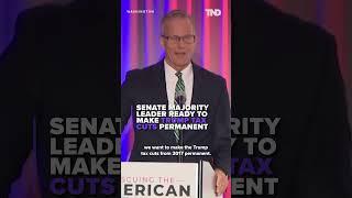 Senate Majority Leader John Thune wants to make 2017 Trump tax cuts permanent