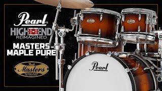 Pearl Drums • MASTERS MAPLE PURE Performance