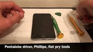 How to replace iPhone 6S screen LCD  part 1