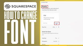 How To Change Font In Squarespace (2025) Simple Tutorial