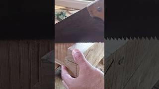 #stage of sawing the ear of the door gate #shorts #muhammadanugrah #carpenter