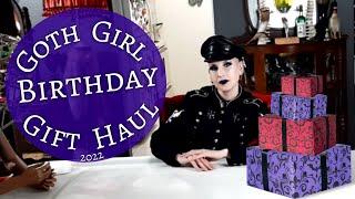 Goth Birthday Gift Haul 2022 | Madame Absinthe