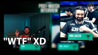 NRG hazed Funny Train Moment On Interview | VALORANT