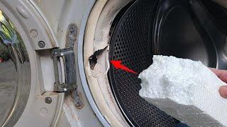 Your washer will last a lifetime if you know this! Just 1 piece of foam can fix everything