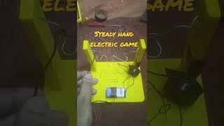 Steady hand electric game.#electricity #science #sciencegame#experiment #learn#unlearn#think