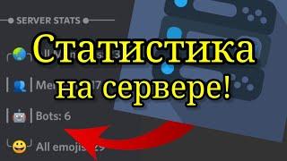 Как сделать статистику на своём сервере в дискорде?