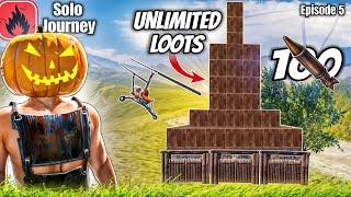 Oxide Survival Island - Copter Raiding Full Loots Bases | Solo Journey | Episode 5