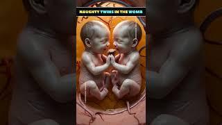 Twins | Twin Pregnancy | Babies in the womb | Multiple Pregnancy #shortsfeed #twins #baby