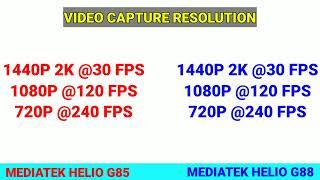 Mediatek Helio G85 Vs Mediatek Helio G88  G85 vs G88  Everything you need to know