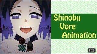 【vore】shinobu vore Animation【丸呑み】