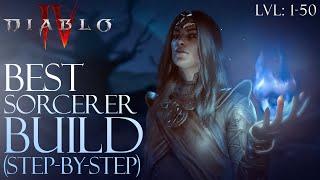 Diablo 4 Best Sorcerer step by step class build guide lvl 1- 50