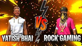 YATISH BHAI 07 V ROCK GAMING 07 1VS1 CUSTOM ROOM IN GARENA FREE FIRE