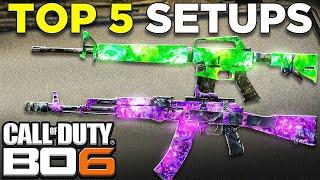 TOP 5 *META* RIFLE LOADOUTS in BLACK OPS 6!  (BO6 Best Class Setups)