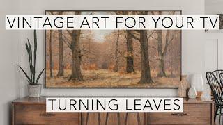 Vintage Fall Art Slideshow | Turn Your TV Into Art | 1Hr 4k HD Autumn Paintings