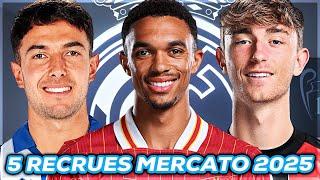 5 RECRUES IDÉALES pour le REAL MADRID au mercato 2025