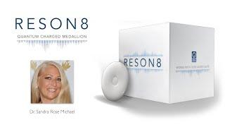 RESON8 with Dr. Sandra Rose Micheal-Jade Medallion infused with our QSET technology