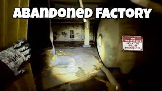 Exploring a Massive Abandoned Factory Left to Decay