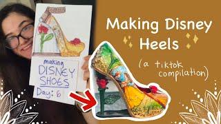 Making Disney Shoes - TikTok Series Compilation