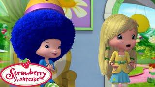 Lemon's new Hair Machine! Berry Bitty Adventures Strawberry Shortcake  Cartoons for Kids