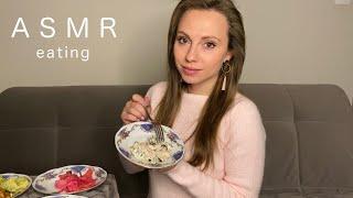 АСМР Итинг Дегустация салатовASMR Eating