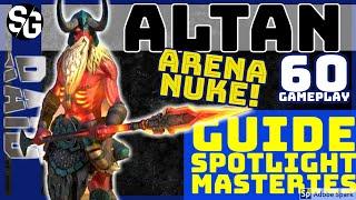 RAID SHADOW LEGENDS | ALTAN GUIDE | ARENA | MASTERIES | 2020