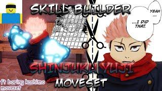 *SKILL BUILDER* SHINJUKU YUJI!! (and kashimo i guess) Moveset + 1v1 | Jujutsu Shenanigans