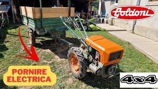 De ce nu mai porneste motorul ? Motocultor Goldoni Special 140 cu remorca 4x4