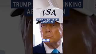 WATCH: Trump says he’s ‘busy,’ not thinking about Elon Musk amid feud #foxnews #news #shorts