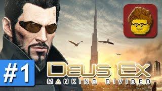 Deus Ex: Mankind Divided - #1 - Let's Play Deus Ex 4 - PC Gameplay -Deutsch / German - Walkthrough