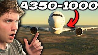 A FREE A350-1000 in Microsoft Flight Sim