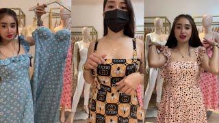 Sexy girl selling clothes online part 9