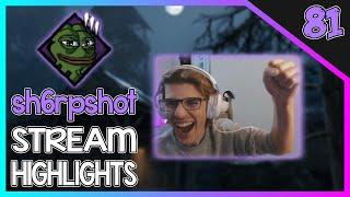 sh6rpshot STREAM HIGHLIGHTS #81 - INSANE LOOPS, LOUD RAGE, GLITCHES & More!