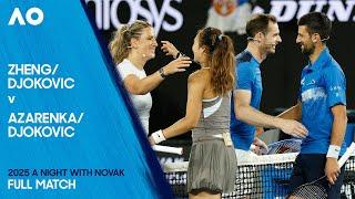 Zheng/Djokovic v Azarenka/Murray Full Match | Australian Open 2025