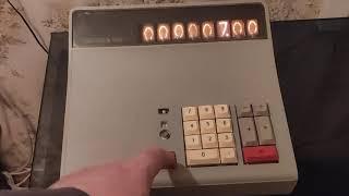 Калькулятор ИСКРА 110 (calculator ISKRA 110) - завод УВМ Тбилиси, 1973 год.