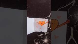 DIY love gift card ideas #art #diy #craft #shorts #shortsfeed #papercraft #anjalicrafter
