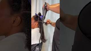 Progressive treatment for curly hair with Burix One from Prohall #progressive #curlyhair #straigh...