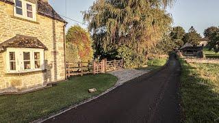 A Heavenly Morning Walk in the Peaceful Cotswold Village of Hazleton