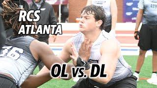 Rivals Camp Series Atlanta: OL vs. DL part one