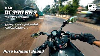 Ride with KTM RC390 BS3 | POV Ride #45 | RAW Video 2K | ASMR | #djiaction2 @prejimon_pradeep